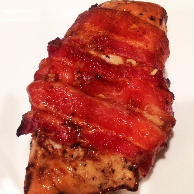 Bacon Balsamic Baked Chicken